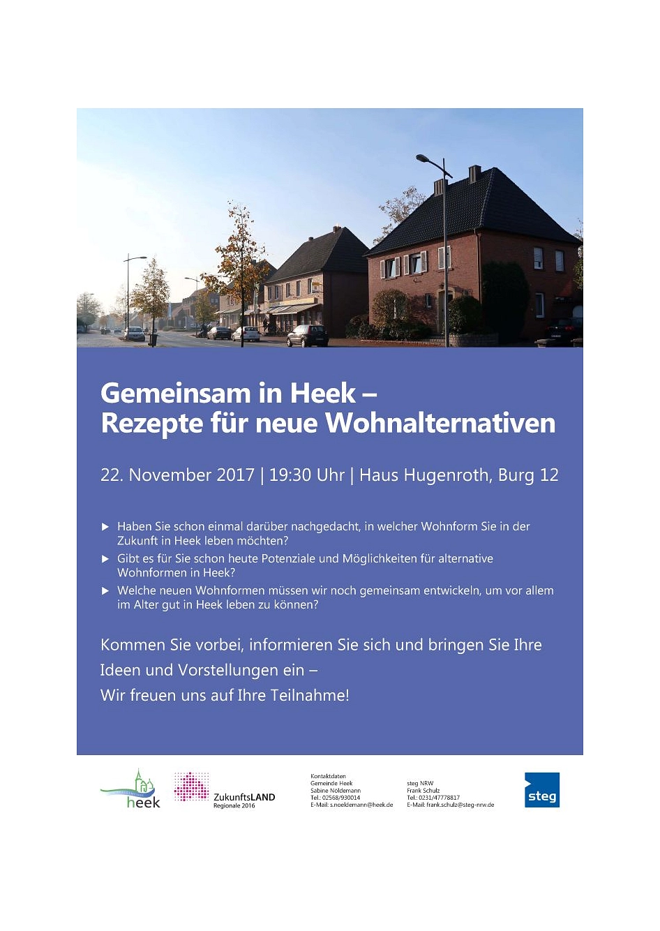 Einladung © Gemeinde Heek