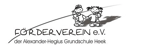 Logo Förderverein AHG © Förderverein e.V. Alexander-Hegius Grundschule Heek