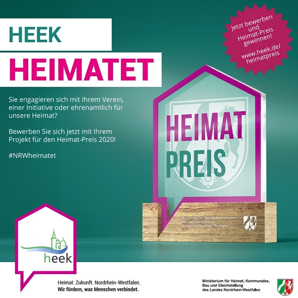 Heimat-Preis 2020 © Gemeinde Heek