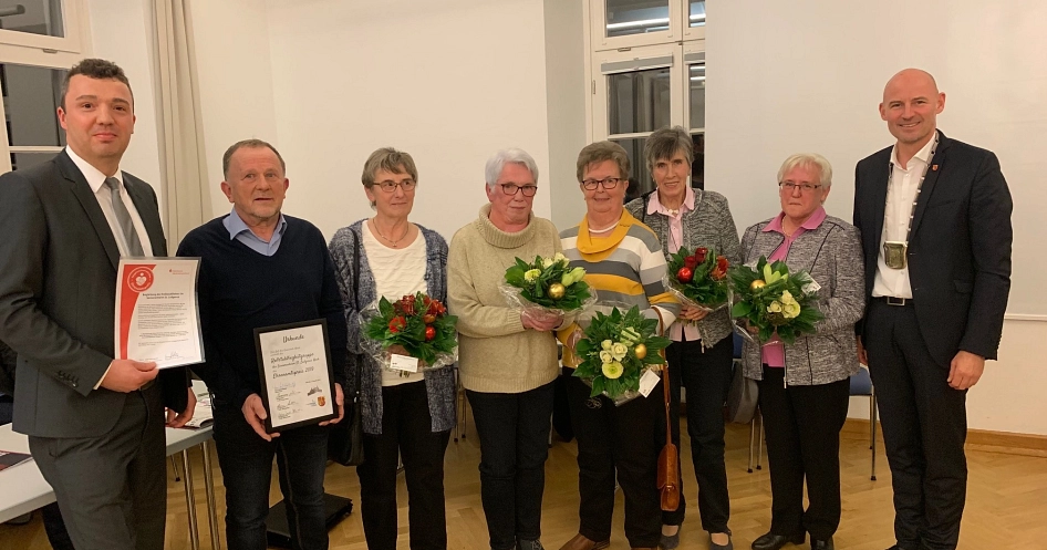 Rollstuhlbegleitgruppe Ehrenamtspreis 2019