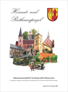 Titelblatt Heimat- und Rathausspiegel 2023